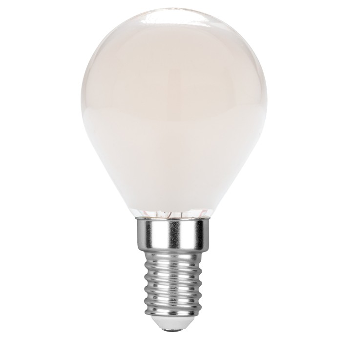 Kit 3 lampadine LED E14 Globo Filamento 4W 2700K Intec