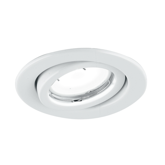 Faretto da incasso LED orientabile GU10 5W Ø100 mm bianco Intec MATRIX
