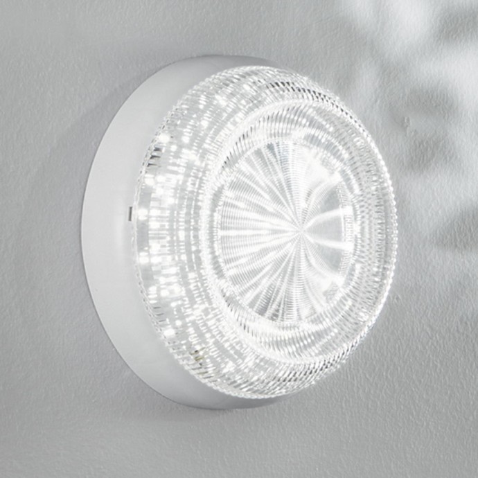 Plafoniera LED da esterno 20W CCT IP65 bianca Intec CAPRI