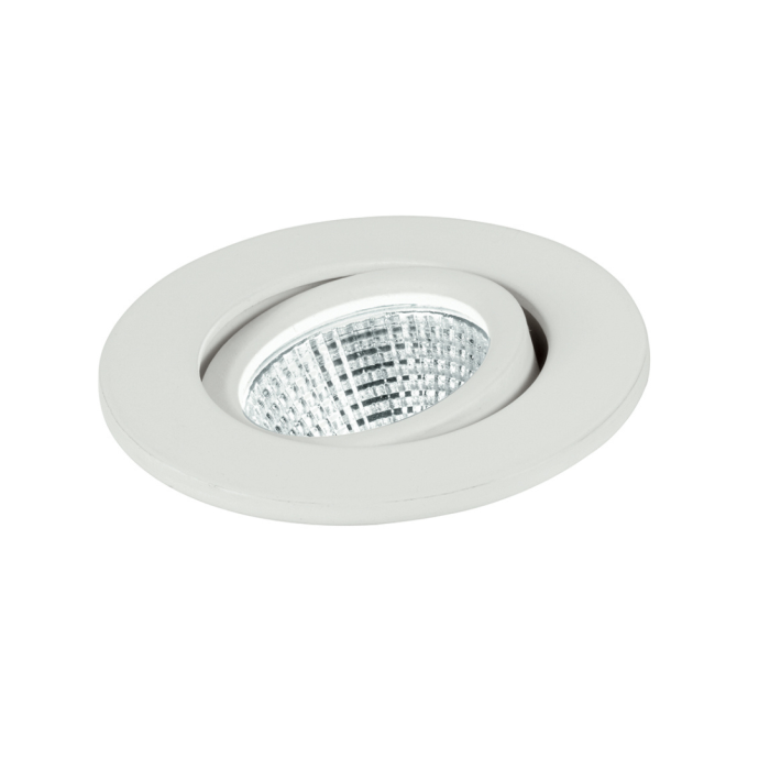 Faretto da incasso LED 3W 4000K IP20 bianco Intec POLARIS