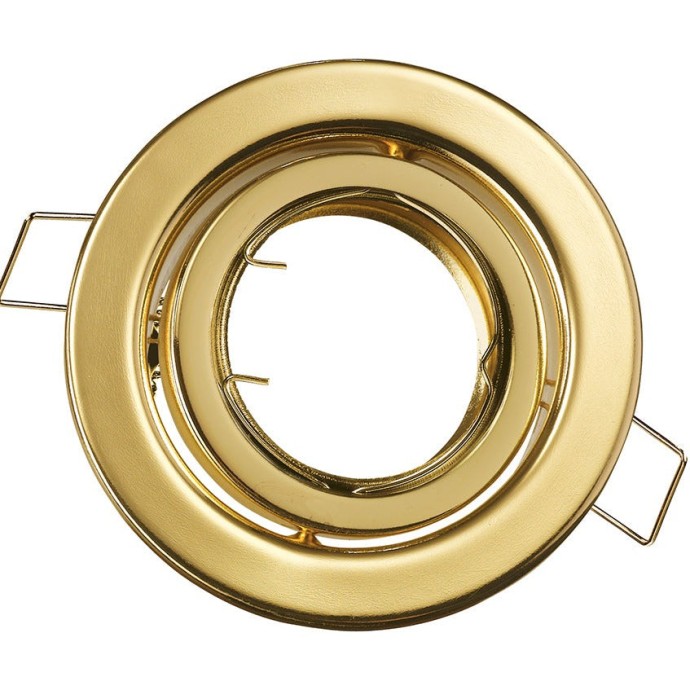 Struttura incasso orientabile oro IP20 Intec