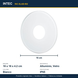 Segnapassi LED da esterno 3W CCT IP65 Intec SLAB - foto 3