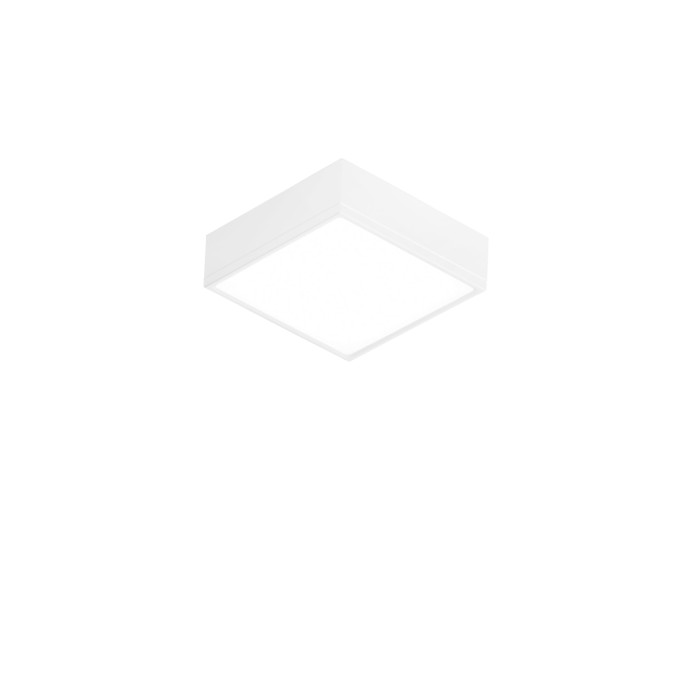 Plafoniera LED quadrata 22W 3000/4000K bianca Intec KLIO