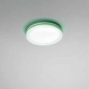 Plafoniera LED CCT RGB 35W bianca 40x40 cm MAKEUP Luce Ambiente e Design - foto 4