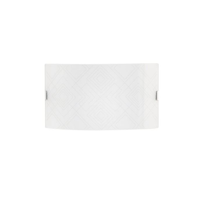 Applique da interno 2 luci E27 bianca VECTOR - Luce Ambiente e Design