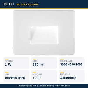 Ghiera in alluminio per segnapassi STRATOS 503 bianca Intec - foto 2