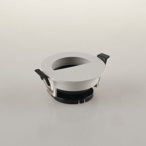 Struttura per faretto da incasso STENOS rotonda bianca 8,5 cm Intec - foto 2