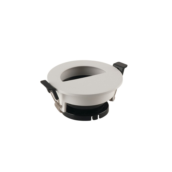Struttura per faretto da incasso STENOS rotonda bianca 8,5 cm Intec