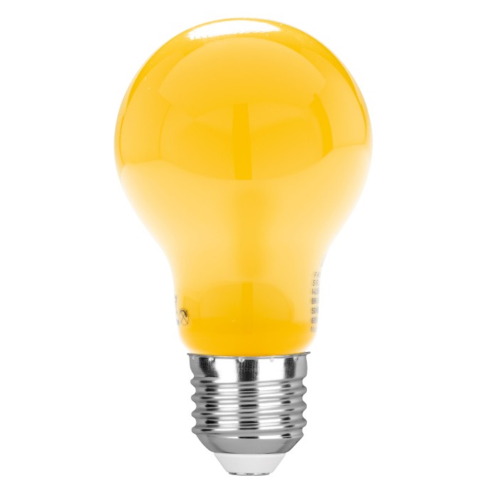 Lampadina LED anti insetti E27 6W 2200K Intec