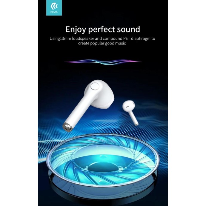 Auricolari TWS EM407 Kintone bluetooth con astuccio ricarica Auricolari TWS EM407 Kintone bluetooth con astuccio ricarica