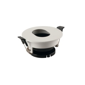 Struttura per faretto da incasso STENOS rotonda bianca foro ovale 8,5 cm Intec - foto 4