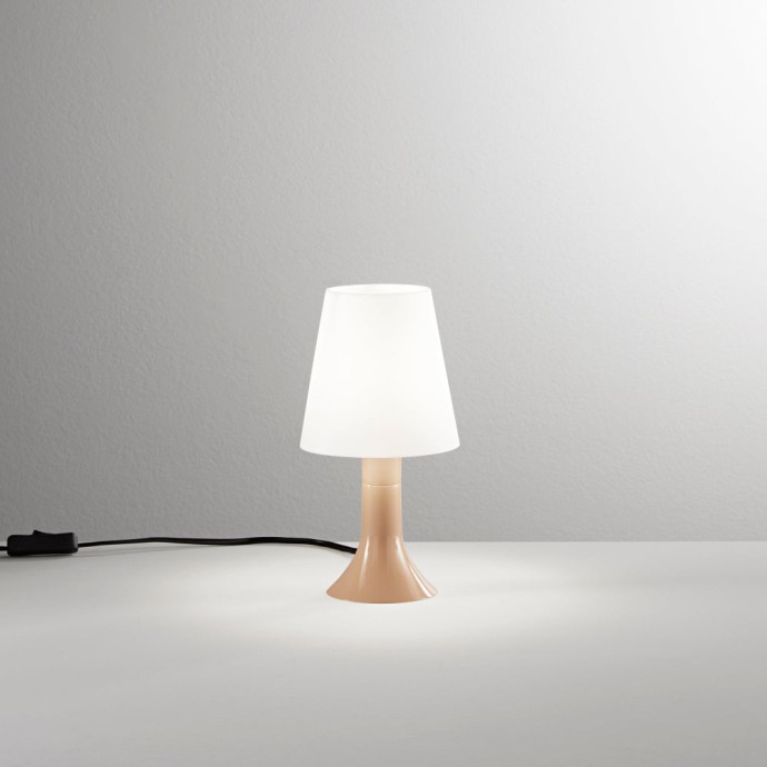 Lampada da tavolo E14 marrone IP20 Luce Ambiente e Design BINGO