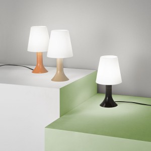 Lampada da tavolo E14 marrone IP20 Luce Ambiente e Design BINGO - foto 2