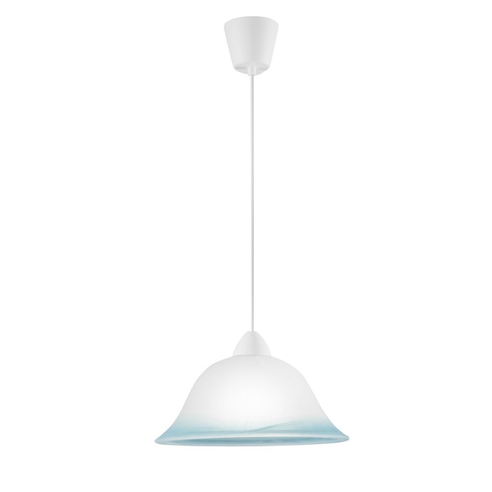 Sospensione 700 in vetro blu E27 Luce Ambiente e Design
