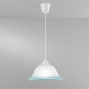 Sospensione 700 in vetro blu E27 Luce Ambiente e Design - foto 5