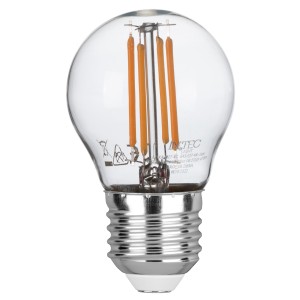 Lampadina LED E27 4W 2700K 470lm Intec - foto 4