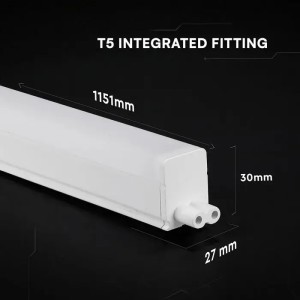 Plafoniera LED T5 16W 120cm IP20 V-TAC VT-125 - foto 11