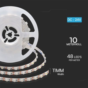 Striscia LED SMD2835 16W/m 24V 5m V-TAC - Bobina da 5 m - foto 7