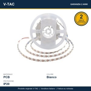 Striscia LED SMD2835 16W/m 24V 5m V-TAC - Bobina da 5 m - foto 9