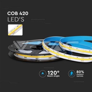 Kit strip LED COB 12W/m 5m IP20 V-TAC - foto 11