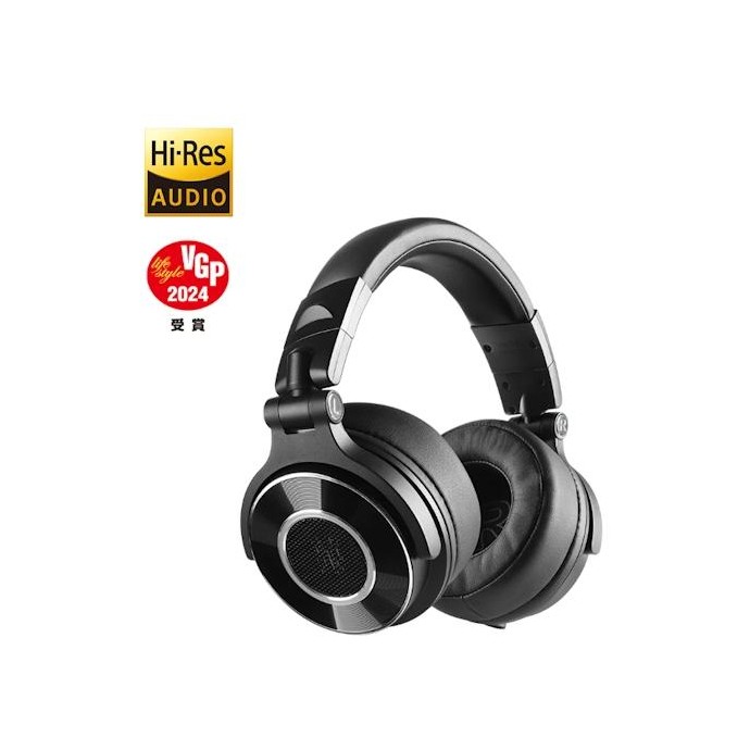 OneOdio Monitor 60 Hi-Res Cuffie Professionali DJ con Cavo Black