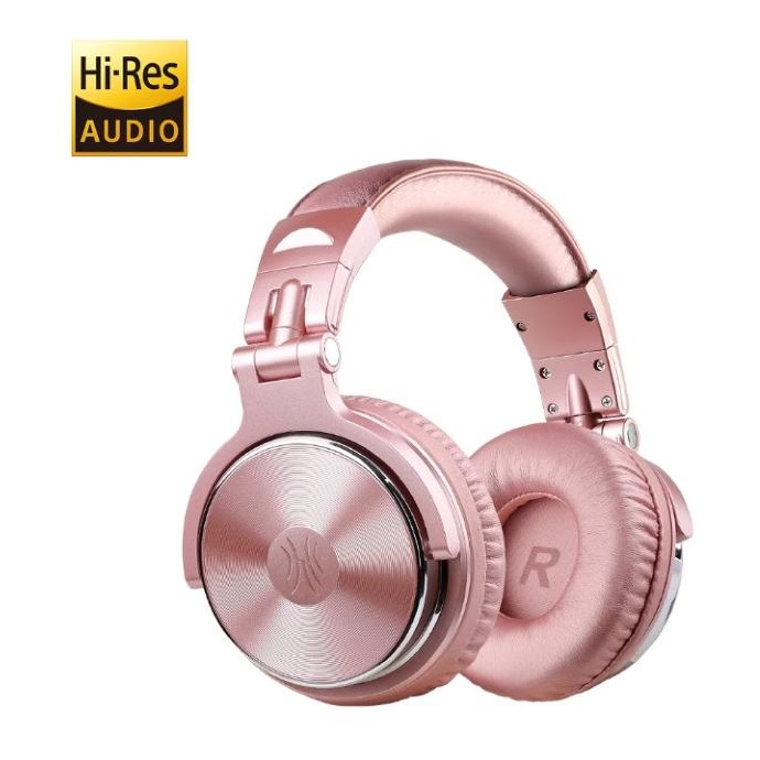 OneOdio Studio Pro 10 Hi-Res Cuffie DJ Cablate c/ Shareporte e Microfono Pink OneOdio Studio Pro 10 Hi-Res Cuffie DJ Cablate c/ Shareporte e Microfono Pink