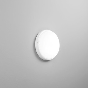 Plafoniera LED da esterno 18W 3000K IP65 bianca Intec - foto 5