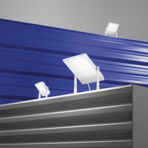 Proiettore LED da esterno 20W CCT IP65 argento Intec AXEL - foto 7