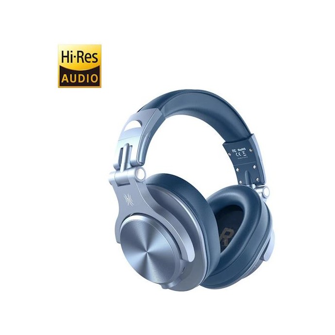 OneOdio Fusion A70 Hi-Res Cuffie DJ Wireless, Cavo e Microfono Sky Blue OneOdio Fusion A70 Hi-Res Cuffie DJ Wireless, Cavo e Microfono Sky Blue
