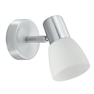Spot 1 luce E14 nichel FAN...