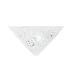 Applique da interno E27 in vetro bianco Luce Ambiente e Design ISIDE