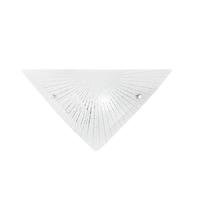 Applique da interno E27 in vetro bianco Luce Ambiente e Design ISIDE