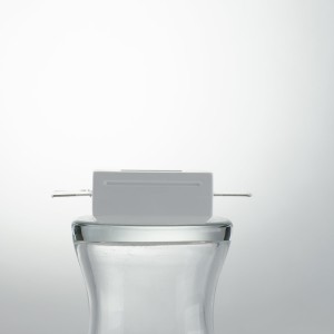 Faretto da incasso quadrato in gesso bianco 1xGU10 Intec - foto 6