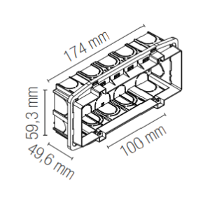 Segnapassi LED da incasso 3W CCT IP65 Intec STRATOS - foto 8