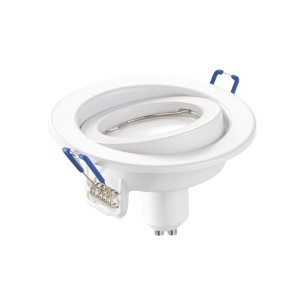 Faretto da incasso LED orientabile GU10 5W Ø100 mm bianco Intec MATRIX - foto 4