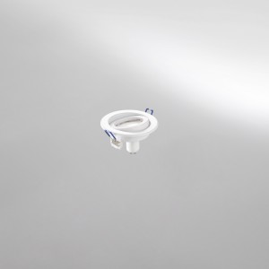 Faretto da incasso LED orientabile GU10 5W Ø100 mm bianco Intec MATRIX - foto 5