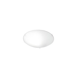 Plafoniera 1 luce E27 in vetro bianco Luce Ambiente e Design Egizia - foto 4
