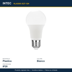 Lampadina LED E27 11W 2700K Intec - foto 3