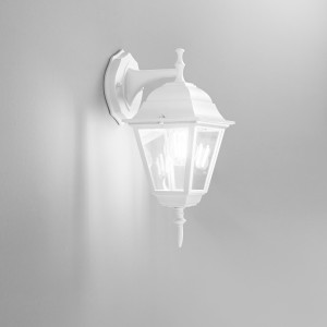 Applique da esterno E27 bianca IP44 Intec ROMA - foto 5