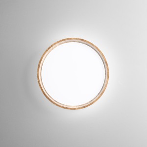 Plafoniera LED 24W 3000-4000-6500K marrone Luce Ambiente e Design MADERA - foto 8