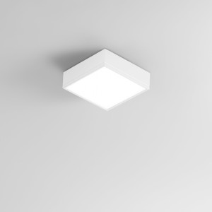 Plafoniera LED quadrata 22W 3000/4000K bianca Intec KLIO - foto 5