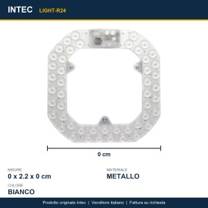 Modulo LED 22W CCT 3000-4000-6500K bianco Intec LIGHT - foto 3
