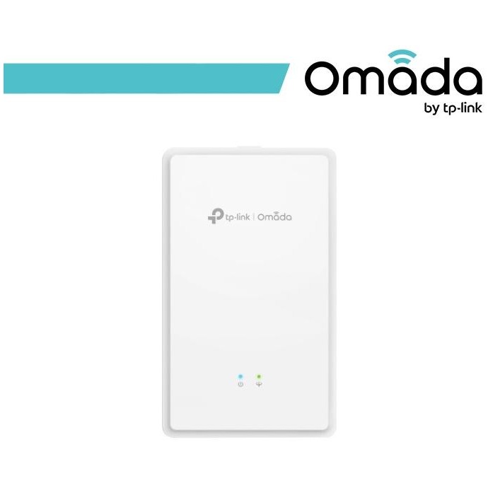 Omada AX1800 Wi-Fi 6 Wall Plate GPON Access Point - EAP625GP-Wall