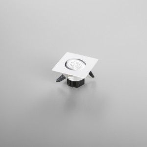 Faretto da incasso LED quadrato orientabile 3W 4000K bianco Intec POLARIS - foto 4