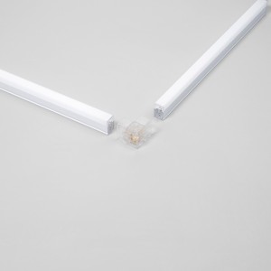 Connettore a L per barra LED SHAPE Bianco Intec - foto 4