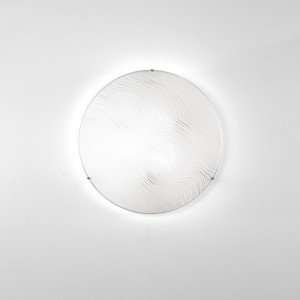 Plafoniera 3 luci E27 in vetro bianco KARDIO Luce Ambiente e Design - foto 4