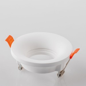 Incasso rotondo in gesso verniciabile GU10 bianco Intec SHADOW - foto 7