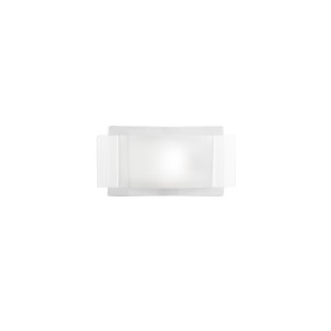 Applique da interno E27 bianca 1 luce in vetro RIGHE Luce Ambiente e Design - foto 4