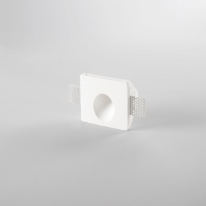 Lampada segnapasso da incasso GU10 bianca Intec ARIEL 10x10 cm - foto 4