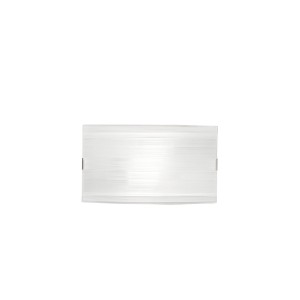 Applique da interno 2 luci E27 bianca 35x20 cm Luce Ambiente e Design CELINE